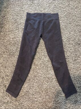 aerie Ribbed High-Waist brown Leggings Q
